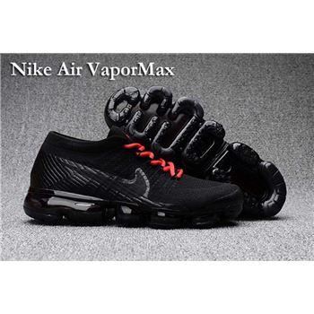 Nike Air VaporMax 2018 Men's Running Shoes Black Red